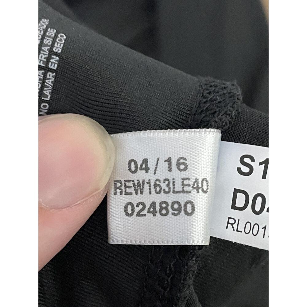 Reebok Leggings Womens Small Geometric‎ Yoga Athletic Gym Running Pants - Picture 9 of 10